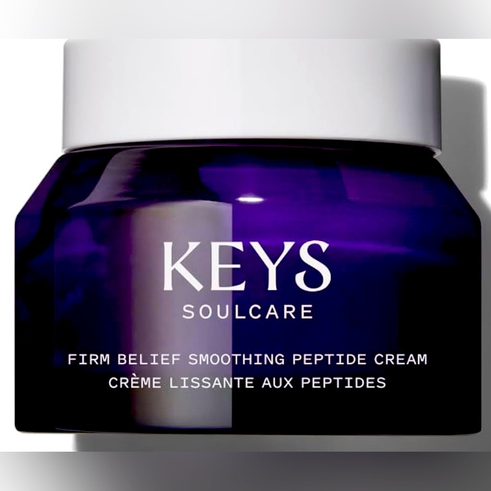 New Keys Soulcare Firm Belief Smoothing Peptide Cream, Reduce Fine Lines Plump